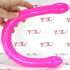Dildo per Doppia Penetrazione in Puro Silicone Flessibile 43,8 x 3,5 cm. - 2