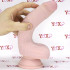 Fallo ultra realistico Triple Density King Cock color carne con ventosa e testicoli 21 x 5,3 cm. - 2