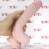 Fallo ultra realistico Triple Density King Cock color carne con ventosa e testicoli 21 x 5,3 cm. - 1