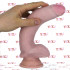 Fallo ultra realistico Triple Density King Cock con ventosa e testicoli 22,5 x 5 cm. - 1