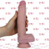 Fallo Ultra Realistico Triple Density King Cock con Ventosa e Testicoli 25 x 5 cm. - 1