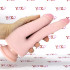 Fallo Doppio ultra realistico Triple Density King Cock color carne con ventosa 20,5 x 3,8 - 3,1 cm. - 0