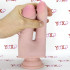 Fallo Doppio ultra realistico Triple Density King Cock color carne con ventosa 20,5 x 3,8 - 3,1 cm. - 2