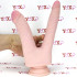 Fallo Doppio ultra realistico Triple Density King Cock color carne con ventosa 20,5 x 3,8 - 3,1 cm. - 3