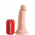 Fallo ultra realistico Triple Density King Cock color carne con ventosa 15 x 4 cm. - 0