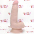 Fallo ultra realistico Triple Density King Cock color carne con ventosa e testicoli 16 x 3,8 cm. - 4