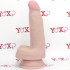 Fallo ultra realistico Triple Density King Cock color carne con ventosa e testicoli 16 x 3,8 cm. - 6