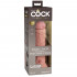 KCE 8 - Fallo Realistico in Silicone Dual Density 22 x 5,4 cm. Color Carne - 4
