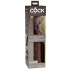 KCE 11 - Fallo Realistico in Silicone Dual Density 29,5 x 5,4 cm. Africano - 4