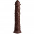 KCE 11 - Fallo Realistico in Silicone Dual Density 29,5 x 5,4 cm. Africano - 2