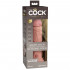 KCE 8 - Vibratore Realistico in Silicone Dual Density 22 x 5,4 cm. Color Carne - 6