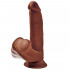 Fallo Ultra Realistico Triple Density con Testicoli Oscillanti 22 x 5 cm. Africano - 1