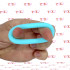 CockRing Fluorescente - Brilla al Buio - in Puro Silicone Diametro 5,5 cm - 1
