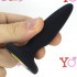 Cuneo Anale in Puro Silicone Nero con Emoji ILY 8,5 x 2 cm. - 1