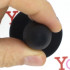 Cuneo Anale in Puro Silicone Nero con Emoji ILY 8,5 x 2 cm. - 5