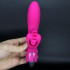 Vibratore Rabbit Riscaldante con Lingue Lecca Clitoride 19 x 3,5 - 5
