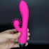 Vibratore Rabbit Riscaldante con Lingue Lecca Clitoride 19 x 3,5 - 2