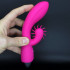 Vibratore Rabbit Riscaldante con Lingue Lecca Clitoride 19 x 3,5 - 3