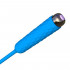 The Explorer - Sonda Dilatatore Uretra Flessibile Vibrante in Silicone 19 x 0,5 cm. Azzurro - 1