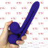 Snail Vibe - Vibratore Multifunzione in Silicone 24 x 3,5 cm. 625 Combinazioni di Vibrazioni. Viola Ricaricabile con USB - 1