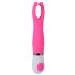 Stimolatore vibrante impermeabile Scorpion di Shequ in silicone rosa 15 x 2,5 cm. - 0