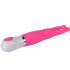 Stimolatore vibrante impermeabile Scorpion di Shequ in silicone rosa 15 x 2,5 cm. - 1