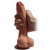 Fallo ultra realistico in silicone Dual Density color carne con ventosa 18 x 3,8 cm. - 0