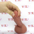 Fallo ultra realistico in silicone Dual Density color carne con ventosa 17,5 x 4,5 cm. Castiel - 5