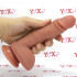Fallo ultra realistico in silicone Dual Density color carne con ventosa 17,5 x 4,5 cm. Castiel - 8