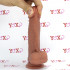 Fallo ultra realistico in silicone Dual Density color carne con ventosa 17,5 x 4 cm. Kevin - 7