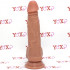 Fallo ultra realistico in silicone Dual Density color carne con ventosa 17,5 x 4 cm. Kevin - 3
