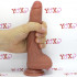 Fallo ultra realistico in silicone Dual Density color carne con ventosa 19,5 x 4 cm. Harding - 4