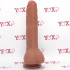 Fallo ultra realistico in silicone Dual Density color carne con ventosa 19,5 x 4 cm. Harding - 1