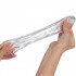 Guaina Ingrossa Pene Stimolante Beck Trasparente 16,5 x 4 cm. - 1
