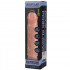 Guaina Ingrossa Pene Stimolante Beck Trasparente 16,5 x 4 cm. - 2