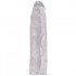 Guaina Ingrossa Pene Stimolante Beck Trasparente 16,5 x 4 cm. - 3