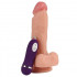 Vibratore Realistico Color Carne con Testicoli e Ventosa 17,5 x 4 cm. - 0