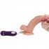 Vibratore Realistico Color Carne con Testicoli e Ventosa 20 x 4 cm. - 2
