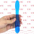 Dildo Doppio Flessibile in Jelly Galaxia Blue 18 x 2,9 cm. - 4