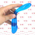 Dildo Doppio Flessibile in Jelly Galaxia Blue 18 x 2,9 cm. - 7