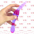 Dildo Doppio Flessibile In Jelly Lavender Line - 4