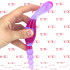 Dildo Doppio Flessibile In Jelly Lavender Line - 5