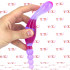 Dildo Doppio Flessibile In Jelly Lavender Line - 5