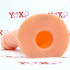 Fallo indossabile cavo color carne con imbracatura 16 x 4 cm. - 3