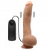 Vibratore Baile Curvo con Testicoli e Ventosa 27 x 5 cm - 0