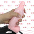 Strap On Gonfiabile per Donna e Imbracatura Elastica 16,5 x 3,5 cm. Rosa - 2