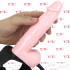 Strap On Gonfiabile per Donna e Imbracatura Elastica 16,5 x 3,5 cm. Rosa - 1