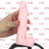 Strap On Gonfiabile per Donna e Imbracatura Elastica 16,5 x 3,5 cm. Rosa - 4