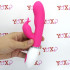 Vibratore rabbit fucsia in silicone con 30 vibrazioni 20,5 x 3,2 cm. - 4