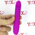 Mini Vibratore Realistico Fucsia in Silicone 12 x 2 cm. - 3